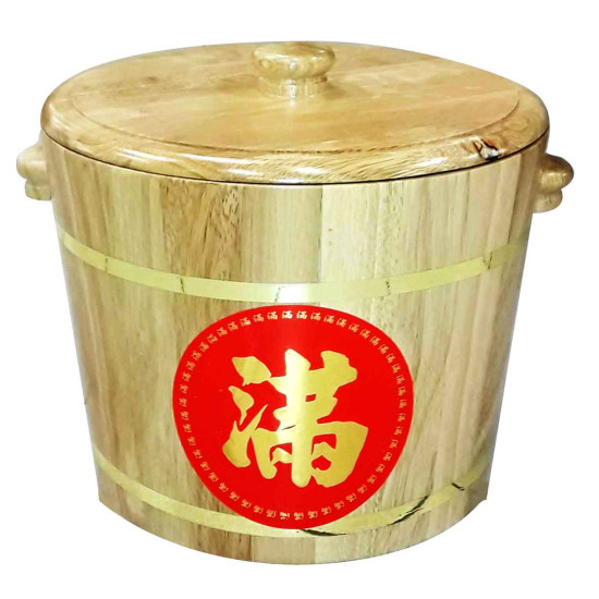 WOODEN RICE BARREL 10KG