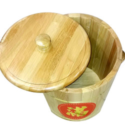 WOODEN RICE BARREL 10KG WOODEN RICE BARREL 10KG