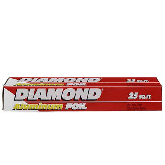 DIAMOND ALUMINIUM FOIL 25SF