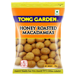 TONG GARDEN ROASTED HONEY MACADAMIA 35GM TONG GARDEN ROASTED HONEY MACADAMIA 35GM