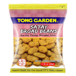 TONG GARDEN SATAY BROAD BEANS 40GM TONG GARDEN SATAY BROAD BEANS 40GM
