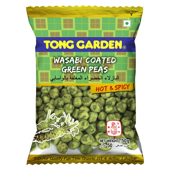 TONG GARDEN WASABI GREEN PEAS 50GM