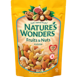 NATURE'S WONDERS FRUIT & NUTS FUSION 150GM NATURE'S WONDERS FRUIT & NUTS FUSION 150GM