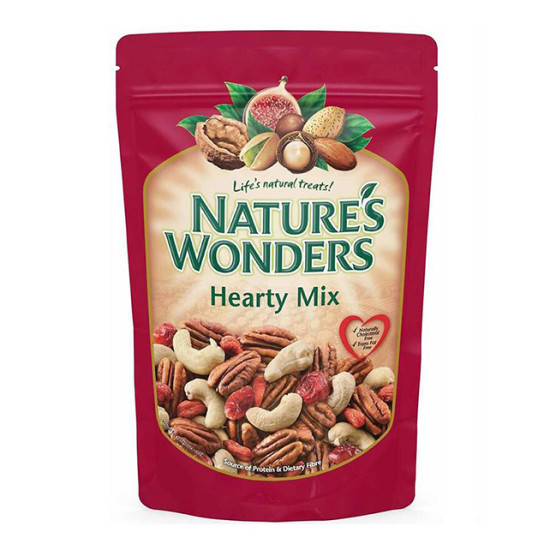 NATURE'S WONDERS HEARTY MIX 130GM