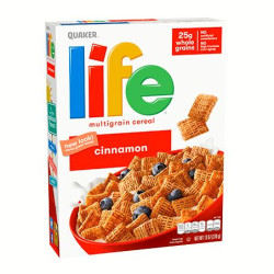 QUAKER CEREAL LIFE CINNAMON 370GM