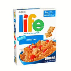 QUAKER CEREAL LIFE WHOLE GRAIN 370GM