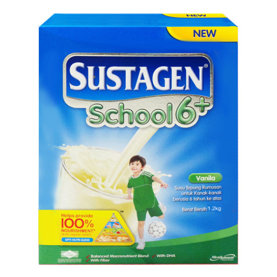 SUSTAGEN SCHOOL 6+ VANILLA 1.2KG