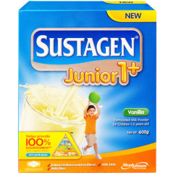 SUSTAGEN JUNIOR 1+ VANILLA 600G SUSTAGEN JUNIOR 1+ VANILLA 600G