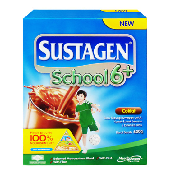 SUSTAGEN SCHOOL 6+ CHOCOLATE