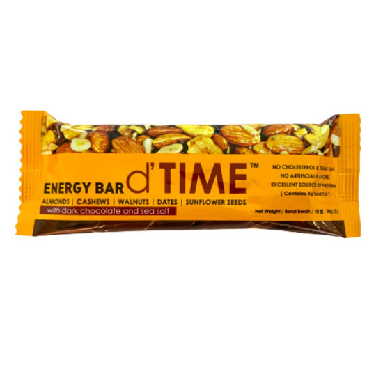 D'TIME ENERGY SNACK BAR 30G