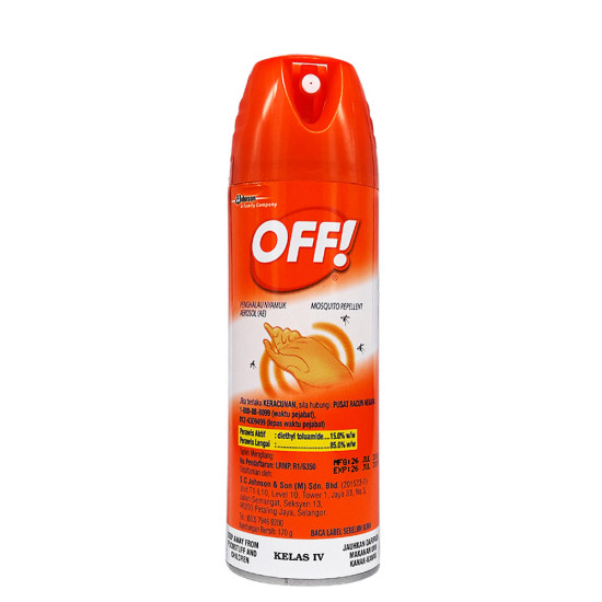 RID-OFF AEROSOL INSECT REPELLENT 170GM