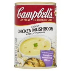 CAMPBELL'S CREAMY CHICKEN MUSHROOM 300GM CAMPBELL'S CREAMY CHICKEN MUSHROOM 300GM