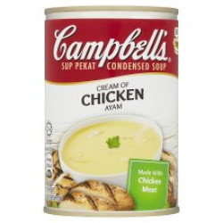 CAMPBELL'S CREAM OF CHICKEN SOUP 300GM CAMPBELL'S CREAM OF CHICKEN SOUP 300GM