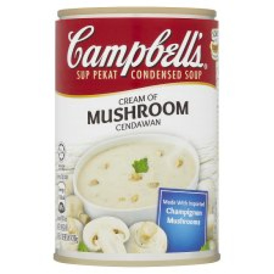 CAMPBELL'S CREAM OF MUSHROOM SOUP 290GM