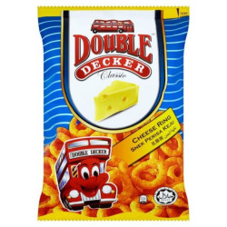 DOUBLE DECKER CHEESE RING 55GM DOUBLE DECKER CHEESE RING 55GM