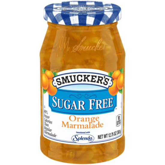 SMUCKER'S ORANGE JAM SUGAR FREE