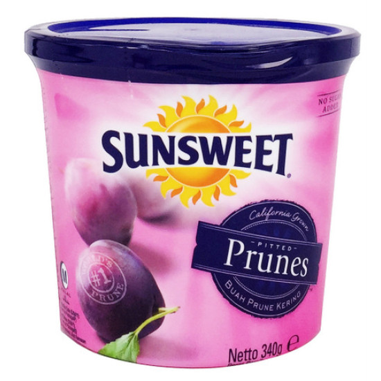 SUNSWEET PITTED PRUNE 340GM