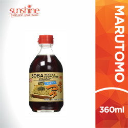 MARUTOMO SOBA TSUYU STRAIGHT 360ML MARUTOMO SOBA TSUYU STRAIGHT 360ML