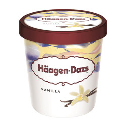 HAAGEN DAZS ICE CREAM VANILLA 473ML HAAGEN DAZS ICE CREAM VANILLA 473ML