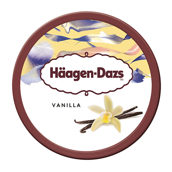 HAAGEN DAZS ICE CREAM VANILLA 473ML