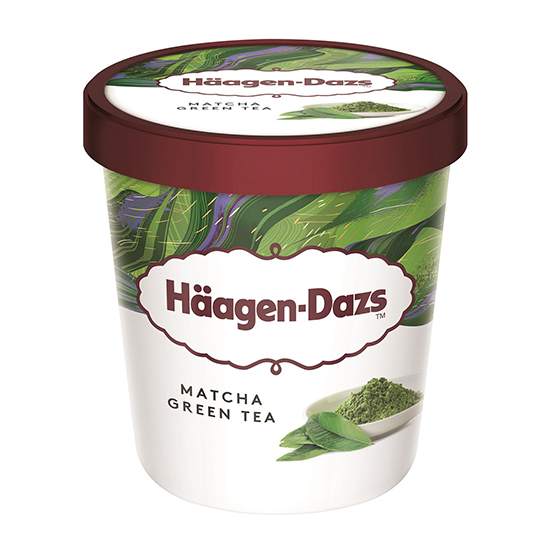 HAAGEN DAZS ICE CREAM MATCHA GREEN TEA 473ML