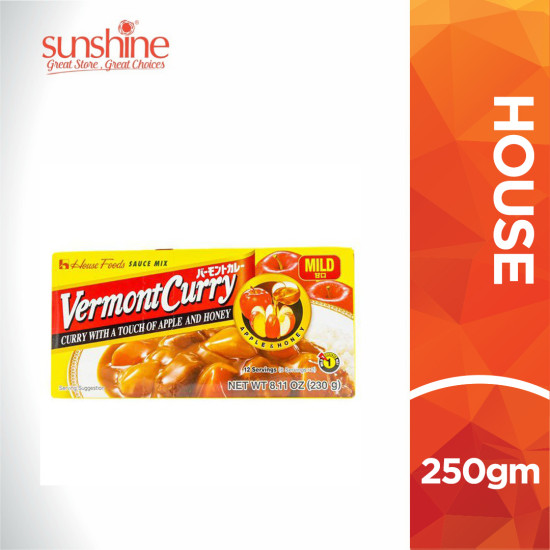 HOUSE VERMONT CURRY AMAKUCHI 230GM