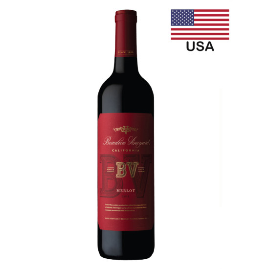 BEAULIEU VYARD CALIFORNIA MERLOT 750ML