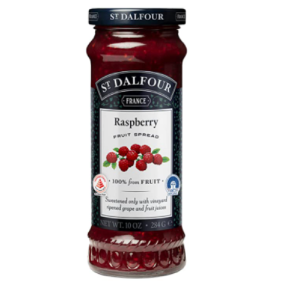 ST.DALFOUR RASBERRY FRUIT JAM 284GM