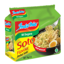 INDOMIE SOUP PERISA SOTO 78GM*5 INDOMIE SOUP PERISA SOTO 78GM*5