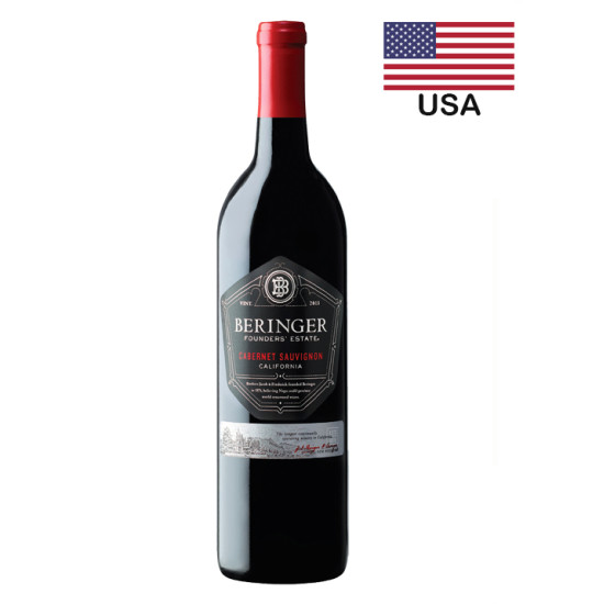 BERINGER FOUNDERS' ESTATE CAB SAU 750ML