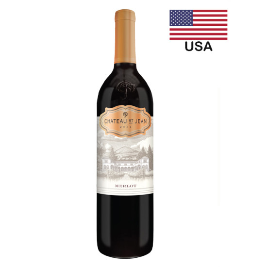 CHATEAU ST JEAN CA MERLOT 750ML