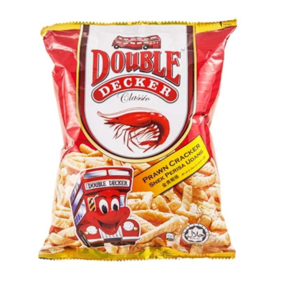 DOUBLE DECKER PRAWN CRACKER 55GM