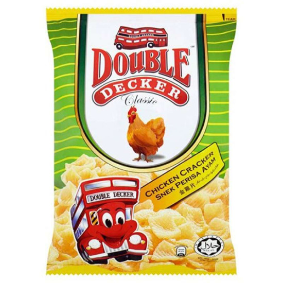 DOUBLE DECKER CHICKEN CRACKER 40GM