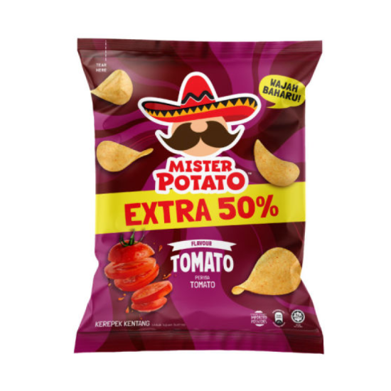 MISTER POTATO CHIPS TOMATO 60GM