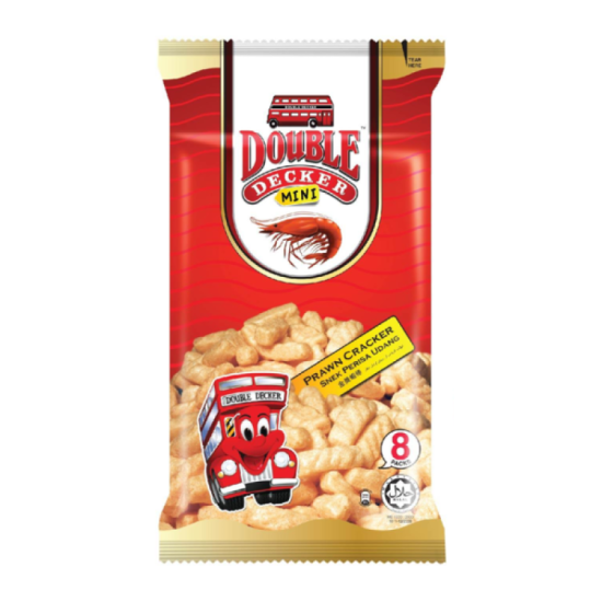 DOUBLE DECKER PRAWN CRACKER 15GM*8