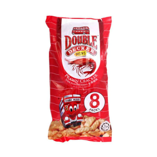 DOUBLE DECKER PRAWN CRACKER 15GM*8