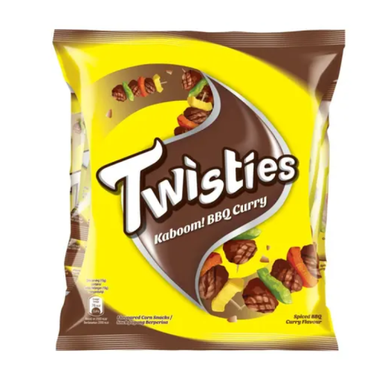 TWISTIES BBQ CURRY MP 120GM