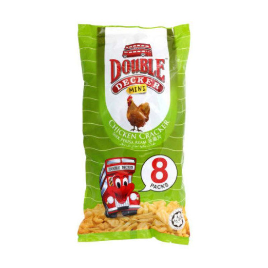 DOUBLE DECKER CHICKEN CRACKER 10GM*8