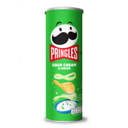 PRINGLES SOUR CREAM & ONION 102GM PRINGLES SOUR CREAM & ONION 102GM