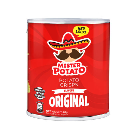 MISTER POTATO CRISPS ORIGINAL 40GM