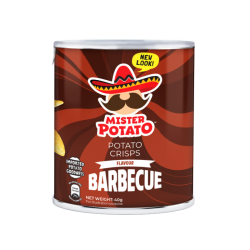 MISTER POTATO CRISPS BBQ 40GM MISTER POTATO CRISPS BBQ 40GM