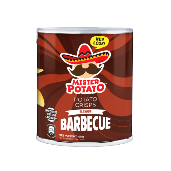 MISTER POTATO CRISPS BBQ 40GM