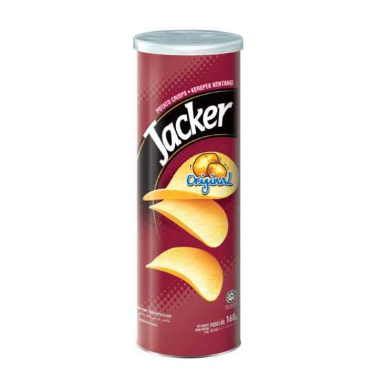 JACKER POTATO CRISP ORIGINAL 160GM