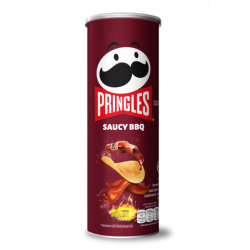PRINGLES SAUCY BBQ 102GM PRINGLES SAUCY BBQ 102GM
