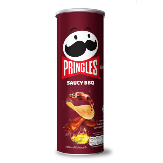 PRINGLES SAUCY BBQ 102GM