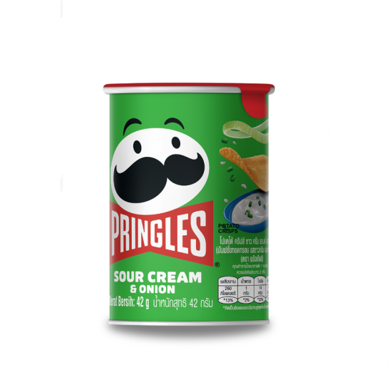 PRINGLES SOUR CREAM & ONION 42GM