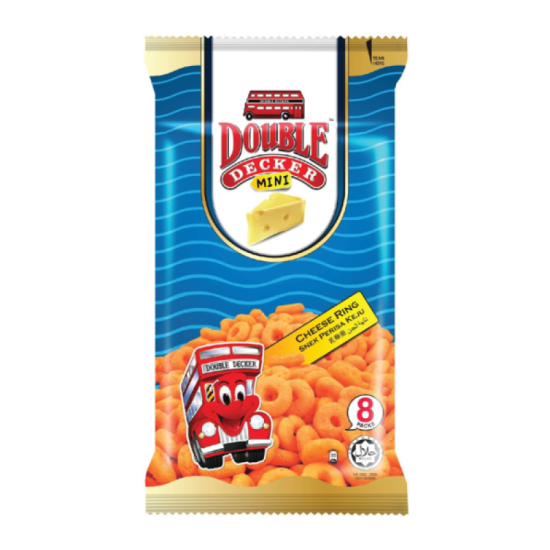 DOUBLE DECKER CHEESE CRACKER 15GM*8