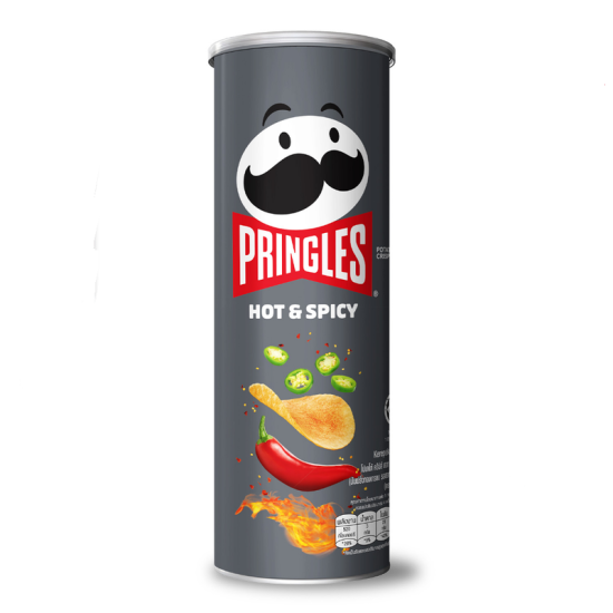 PRINGLES HOT & SPICY 102GM