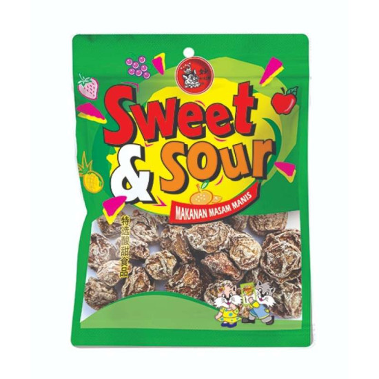 SWEET AND SOUR DRIED FRUIT CURED PRUNE 35GM