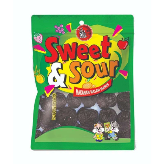 SWEET AND SOUR DRIED FRUIT SEEDLESS PRUNE 50GM